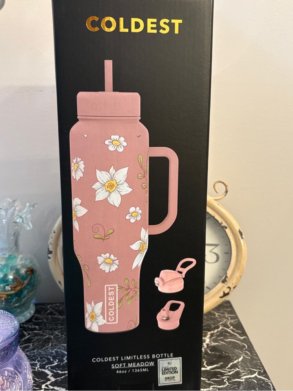 Coldest Limitless Bottle - Soft Meadow Travel Tumbler
